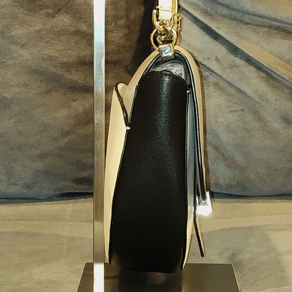 KATE SPADE NEW YORK ROBYN COLORBLOCK LEATHER CROSSBODY / SHOULDER SADDLE BAG EUC - Picture 13 of 15
